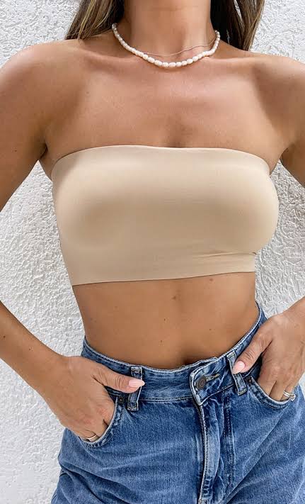 Pack of 3 Strapless Bra,Multi colour,Free Size (Fit on 28 to 36 size)